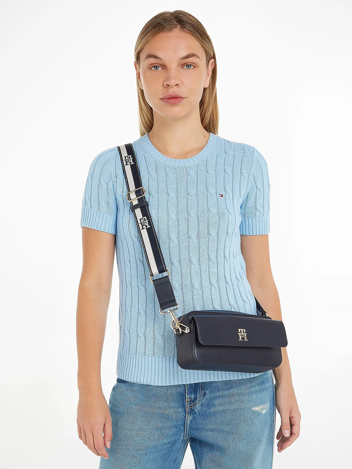 TOMMY HILFIGER | Tasche - Mini Bag ICONIC | dunkelblau